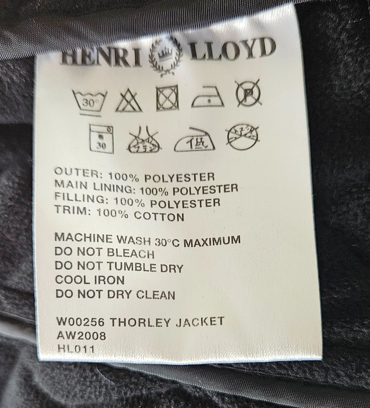 Lloyd Giacche: Henri Lloyd Steppjacke Gr. S – Usato da Pfäffikon ZH venduto da sus_x8jh 8