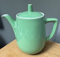 RÖSSLER KRUG Kaffeekrug grün 18.5 cm - Vintage Kaffeekanne