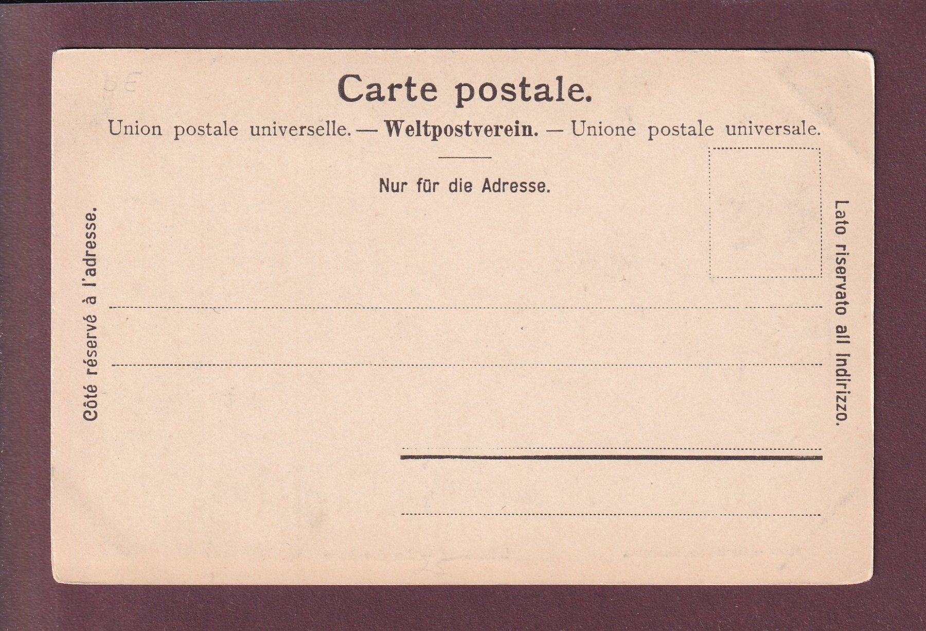 Cartoline postali: INTERLAKEN - An der Aare – Usato da Pully venduto da nicecards 1