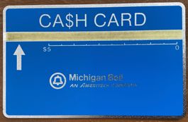 Telefonkarte USA Michigan Bell 707B 5$ 10000 Ex ungebraucht