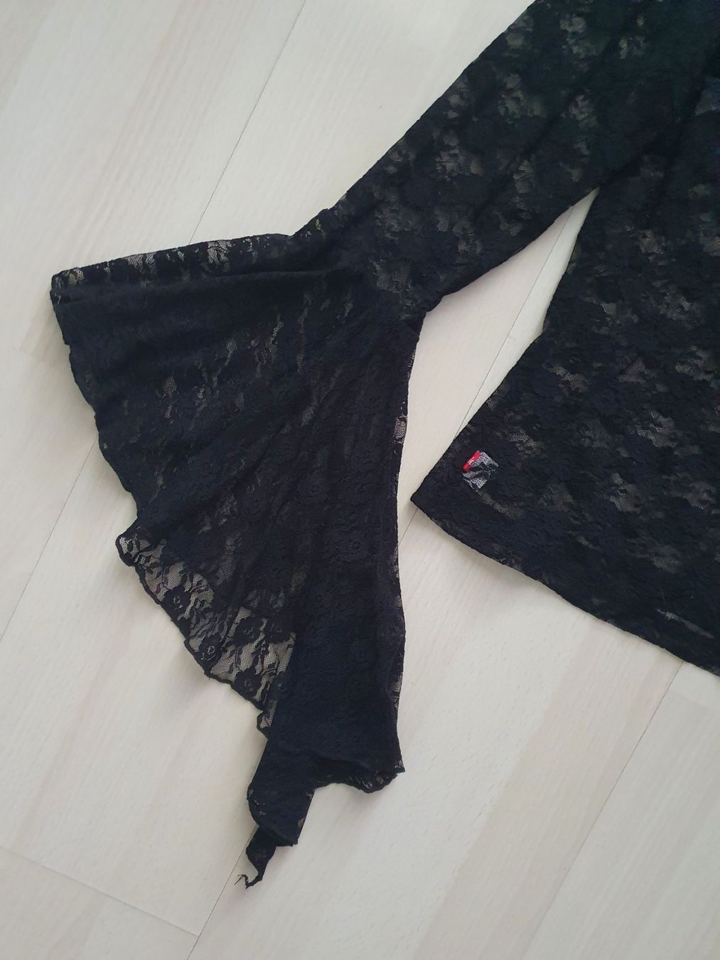 Camicette: Gothic Spitzenbluse Gr S – Usato da Münsingen venduto da BlackTears-3 1