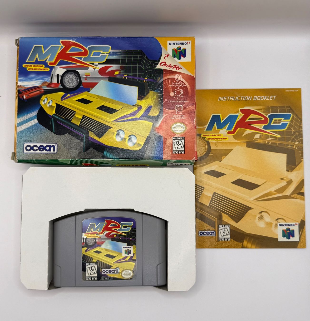 Nintendo Giochi: MRC Multi Racing Championship - Nintendo 64 - OVP - CIB – Usato da Dietikon venduto da gab_qz7y 2
