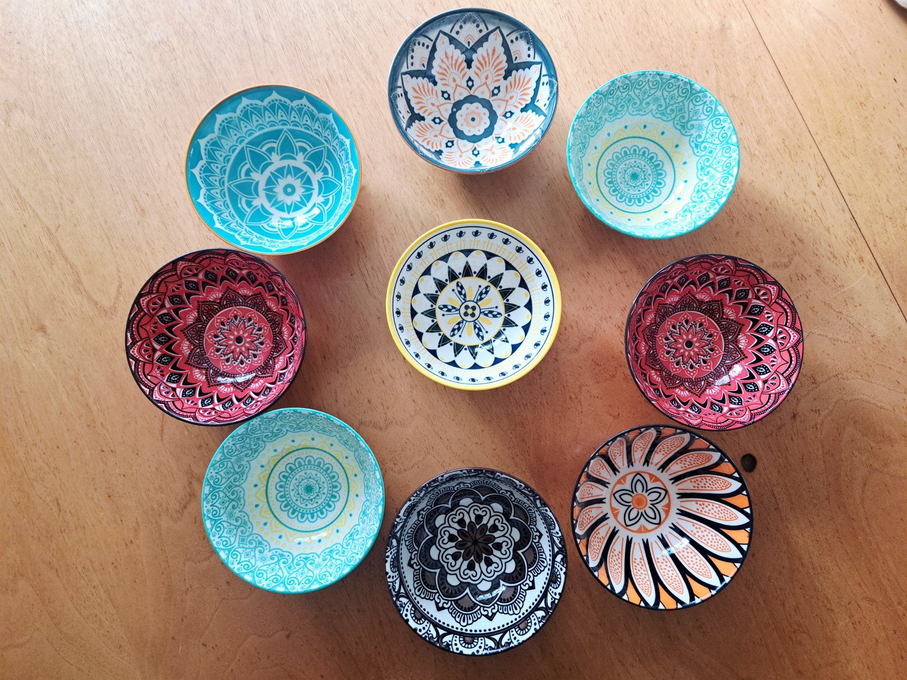 Schalen: Schale Schüssel, Müslischale boho – Gebraucht aus Rupperswil von White-Dove