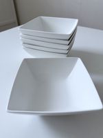 6er Set Müslischalen/Dessertschalen Weiss