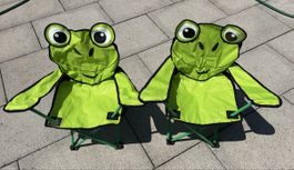 Kinder Klappstühle 2er Set Frosch