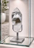 Black Phantom Lemurian Bergkristall 18 cm – Museumsqualität