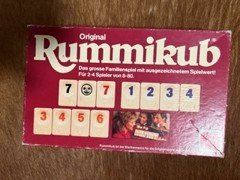 Brettspiel Rummikub Original gebrauchter Zustand
