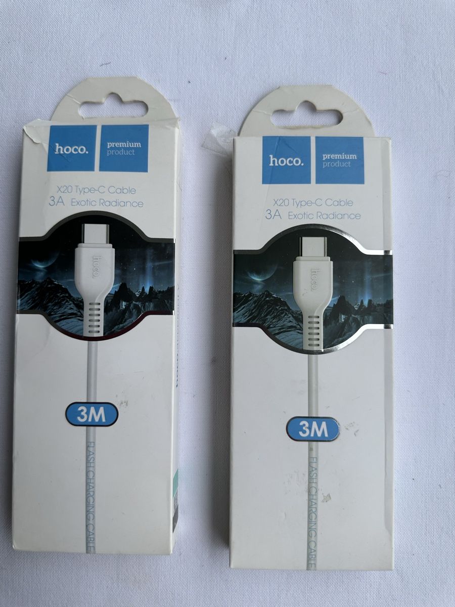 3M Cavi: Hoco X20 Ladekabel 3A Typ-C 3m neu – Nuovo e nell'imballaggio originale da Biel/Bienne venduto da ara_9vxv