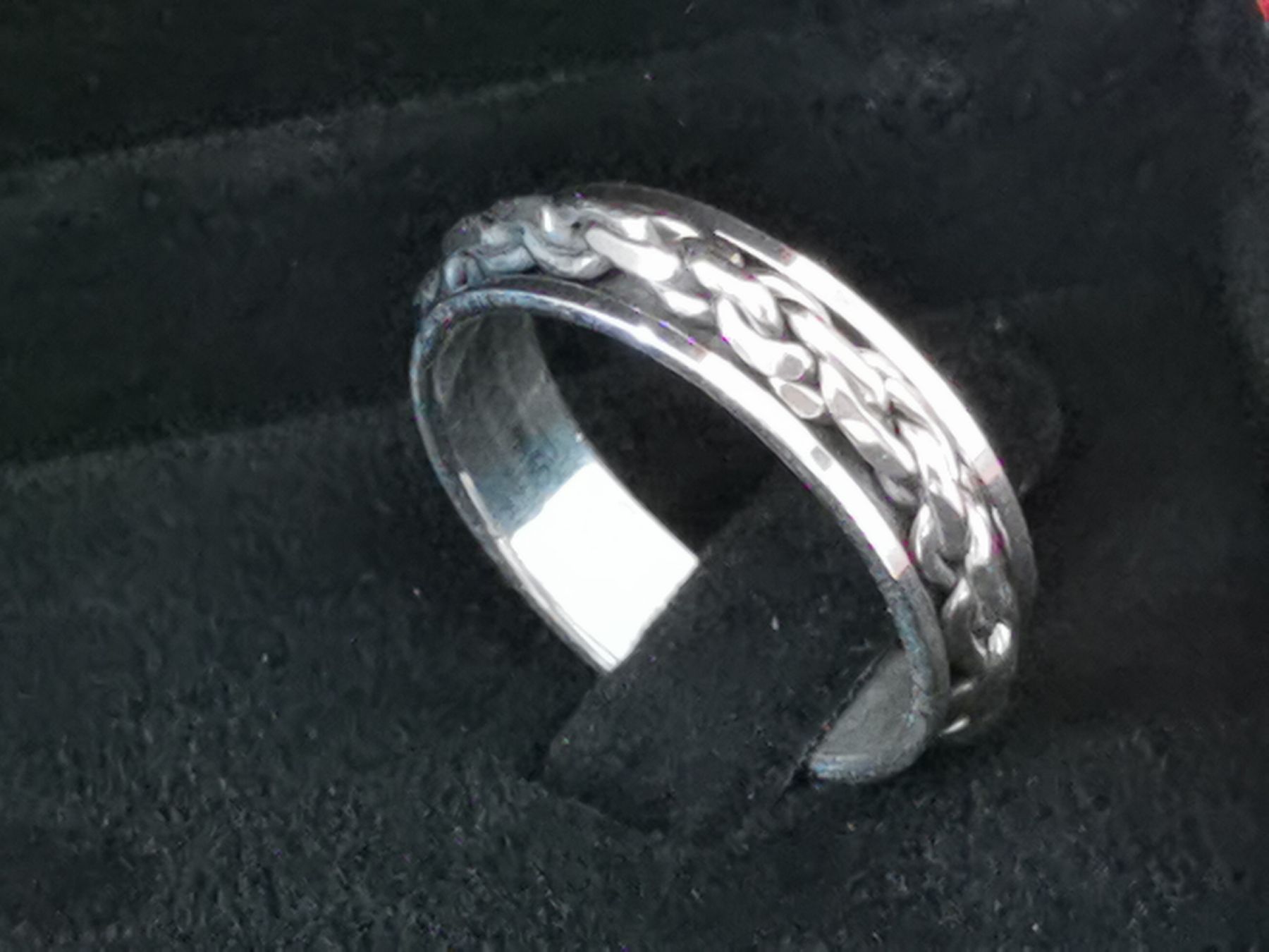 Anelli: Herren Silber Ring Gr. 20 mm.  – Nuovo e nell'imballaggio originale da Schlieren venduto da vlalif 3