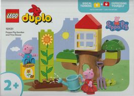LEGO DUPLO 10431 PEPPA PIG GARDEN AND TREE HOUSE  new