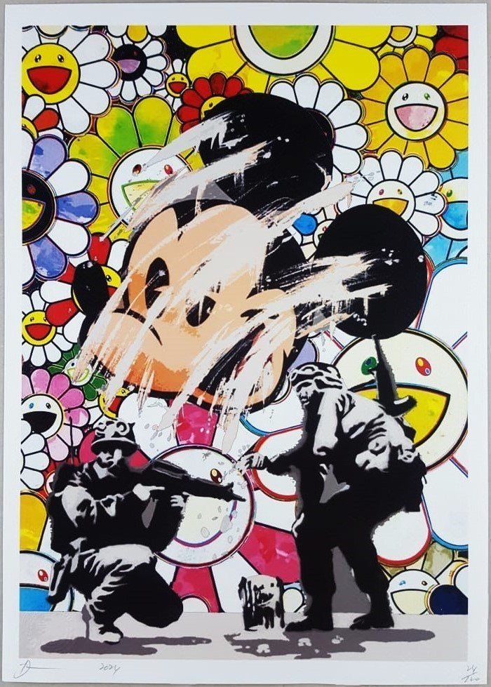 Death NYC Ltd Pop Art Druck quot Murakami Banksy Paint Soldiers (Neu Death NYC Ltd Pop Art Druck quot Murakami Banksy Paint Soldiers (Neu