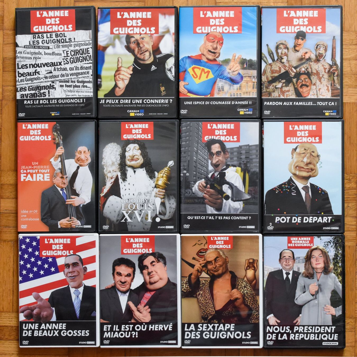 Tutti i DVDs: Les Guignols - Collection DVD – Usato da Belmont-sur-Yverdon venduto da bichet02