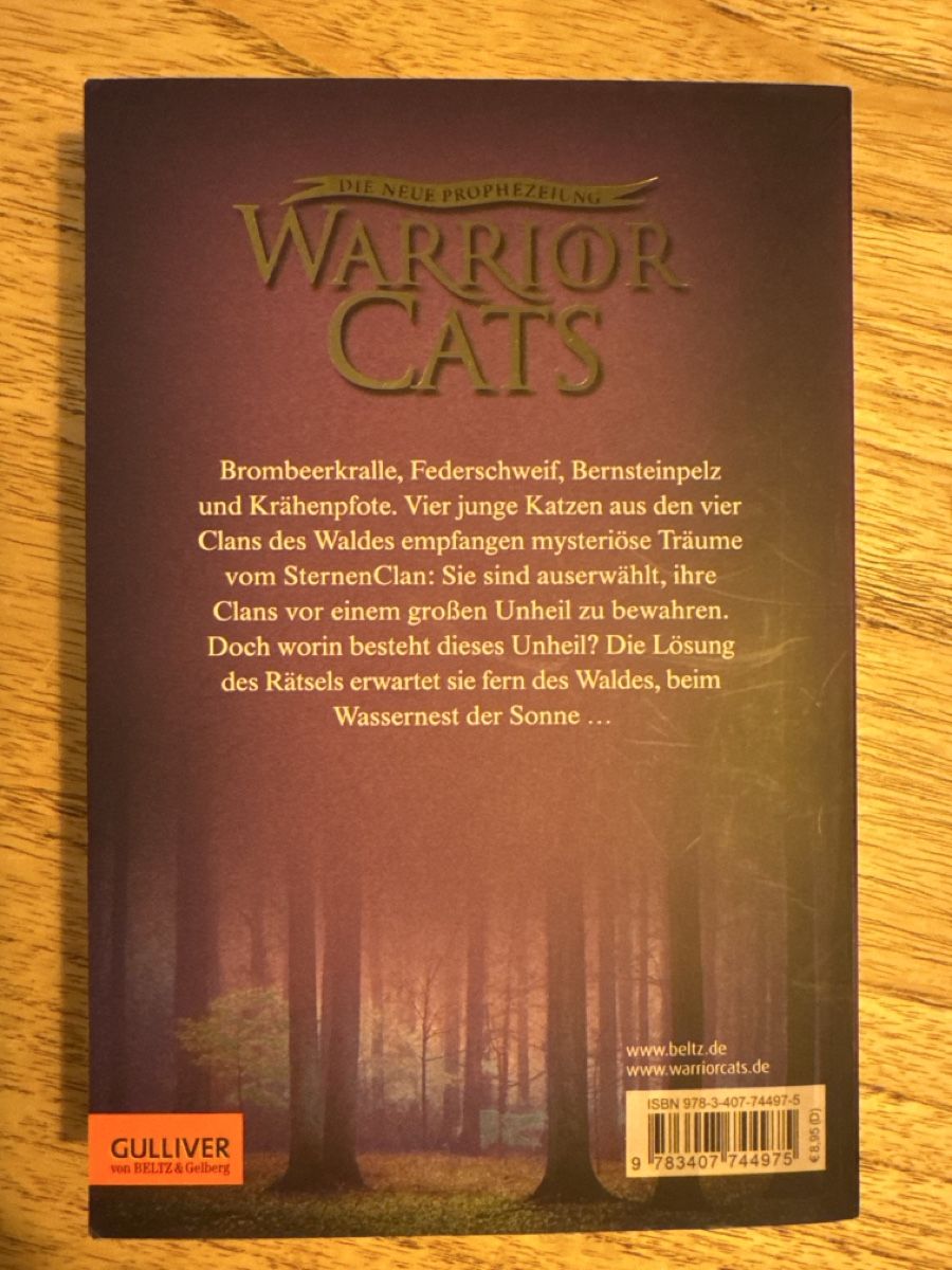 Libri: Warrior Cats Staffel 2 Band 1 – Usato da Zürich venduto da vivaperu 1