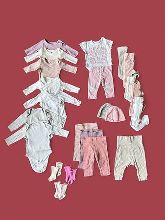 Baby Mädchen Set / 0 bis 2 Monate 50-56 / H&M, Next, etc