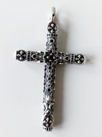 Grosse Kreuz Anhänger Silber 925