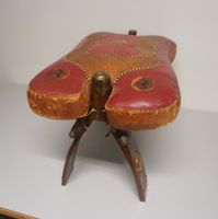 Vintage Kamelhocker - Leder - Orient (MA333)