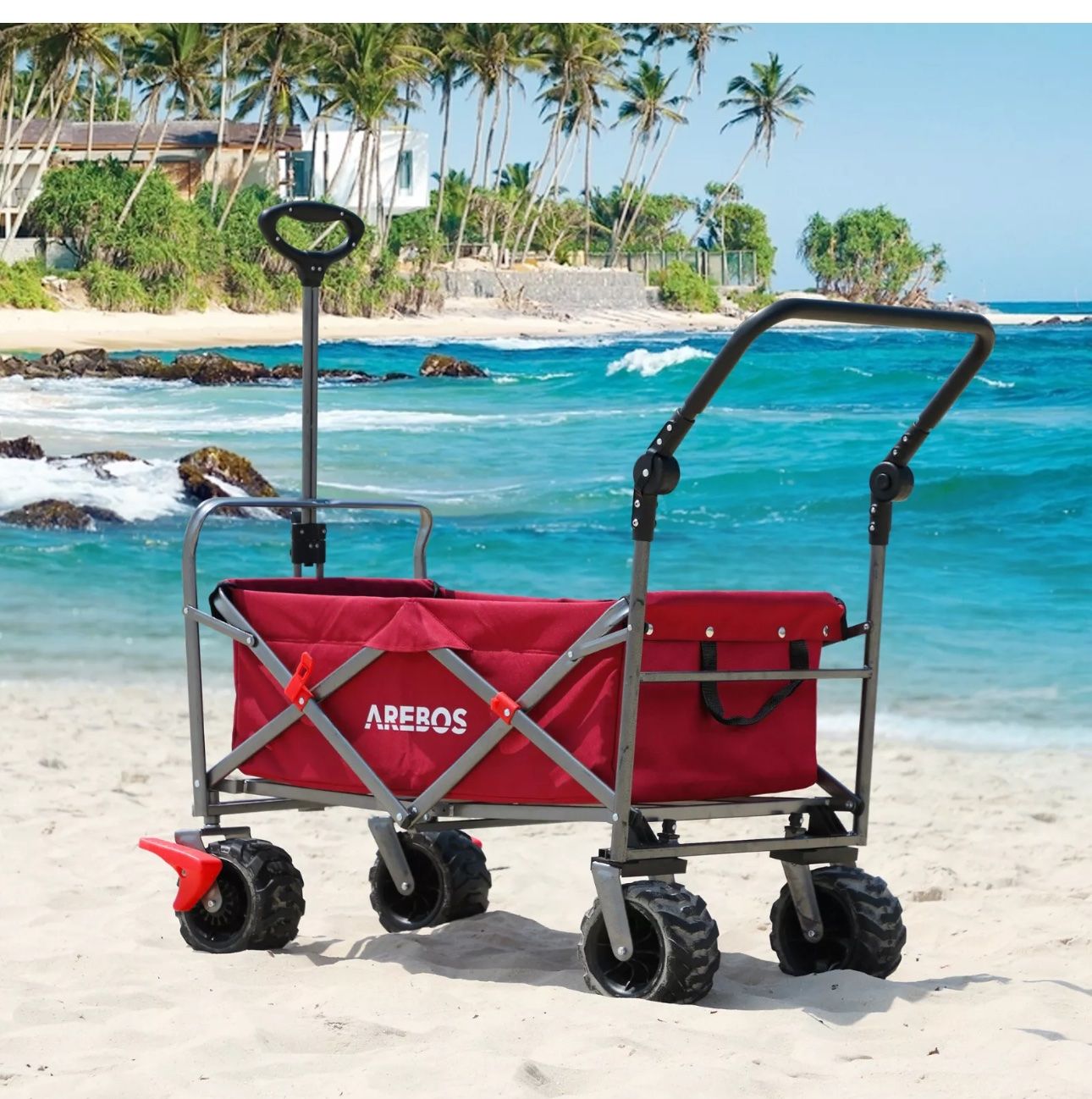 Carriole: Stabile Bollerwagen ohne Dach – Nuovo e nell'imballaggio originale da Amriswil venduto da JaJa-Express 2