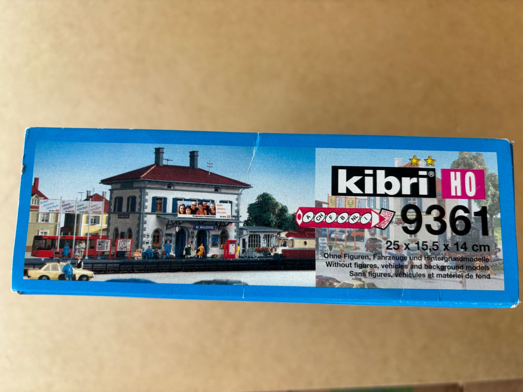Kibri Modelleisenbahnen: Kibri 9361 Bahnhof St. Maggiore – Neu und originalverpackt aus Hauterive NE von eriamch 1