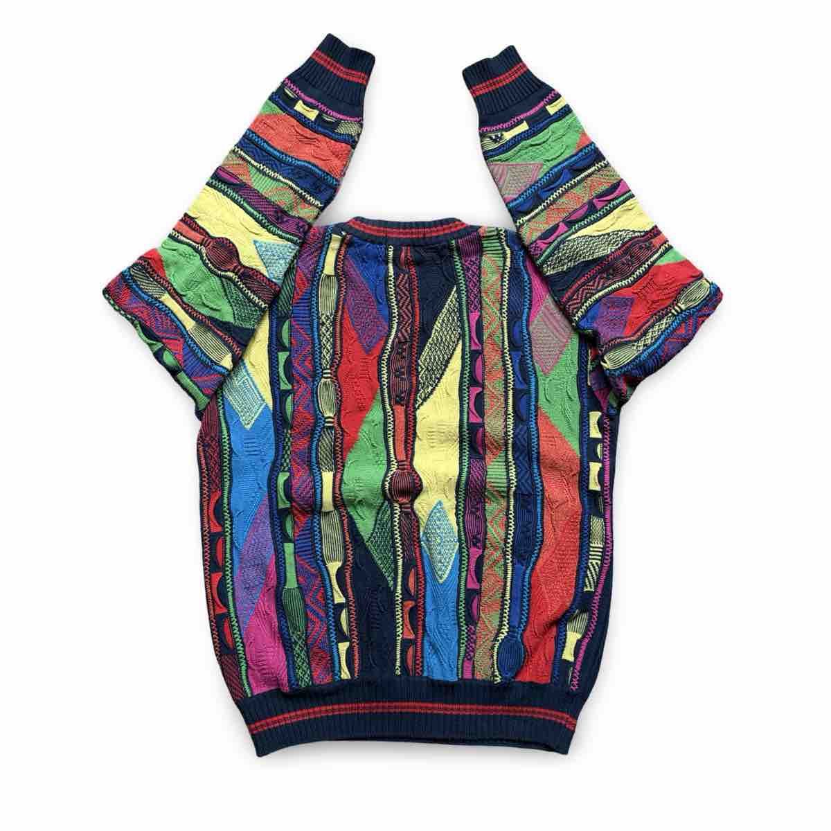 Carlo Colucci Pullover & Sweatshirts: Carlo Colucci Multicolor Knit Sweater – Gebraucht aus Basel von Ankerkettenring 1
