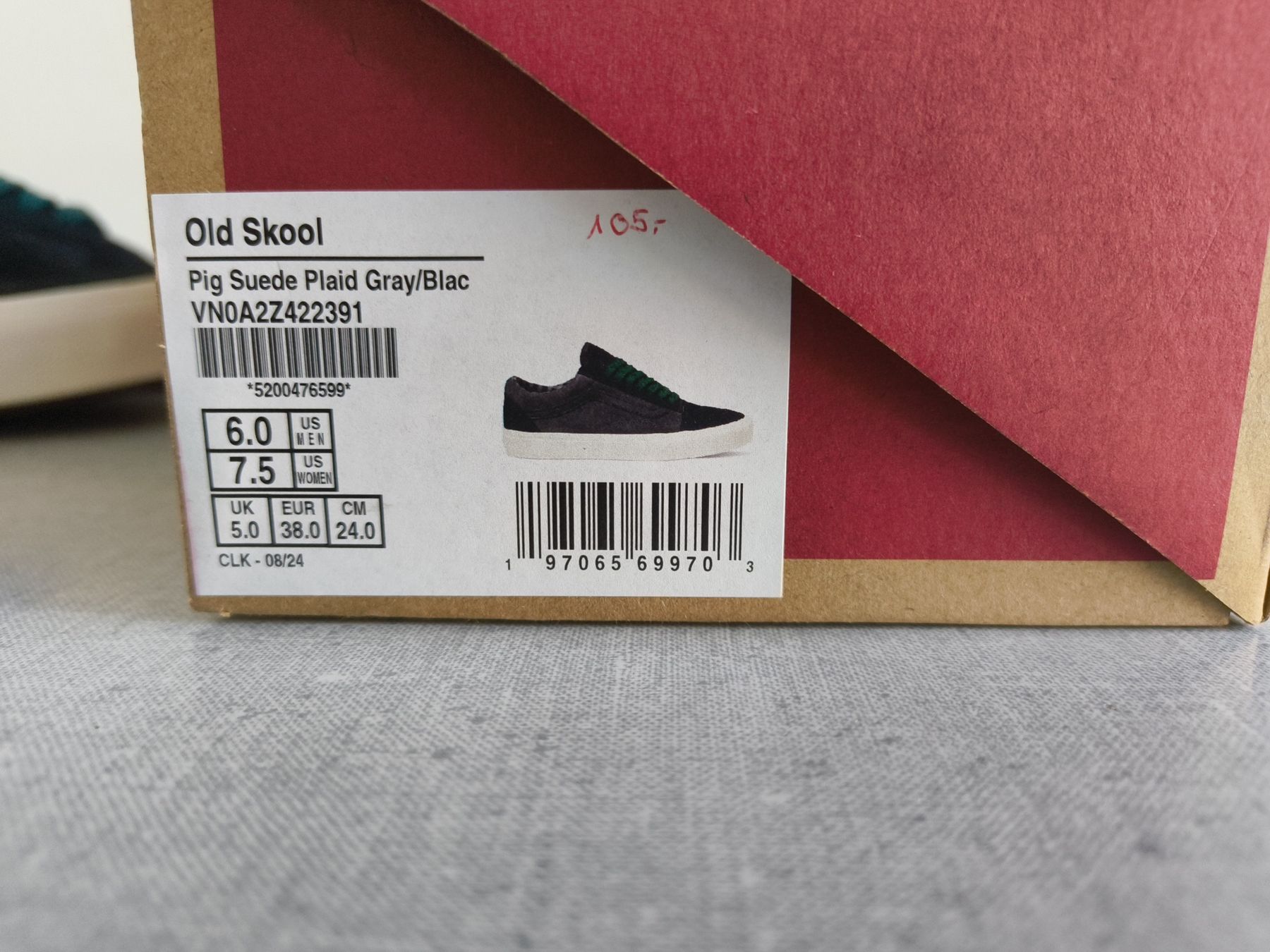 Vans Scarpe da uomo: Vans Old Skool, Grösse US 6 EURO 38 – Nuovo e nell'imballaggio originale da Uitikon Waldegg venduto da PJLS1 5