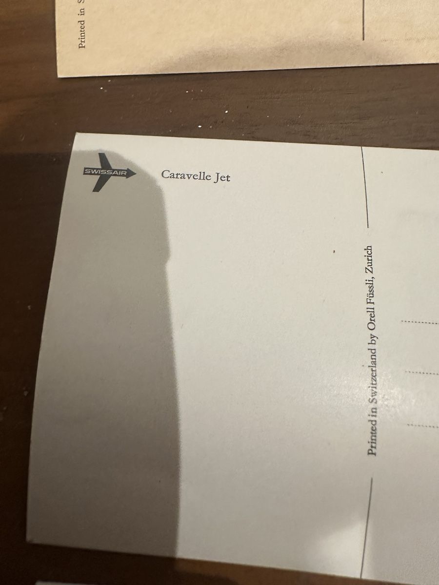 Cartoline postali: Swissair Postkarten  – Usato da Villmergen venduto da Bezdupe 7