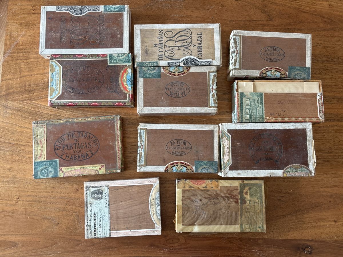 Zigarren: Vintage Zigarrenkisten, Havanna, Kuba - Diverse Motive! – Gebraucht aus Luzern von tho_laup 1