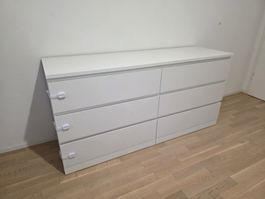 IKEA MALM Kommode mit 6 Schubladen, sehr guter Zustand