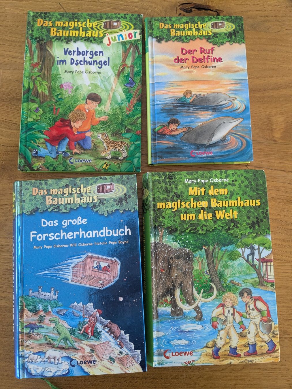 Libri: Das magische Baumhaus - vier Bücher  – Usato da Wohlen AG venduto da merkur0300