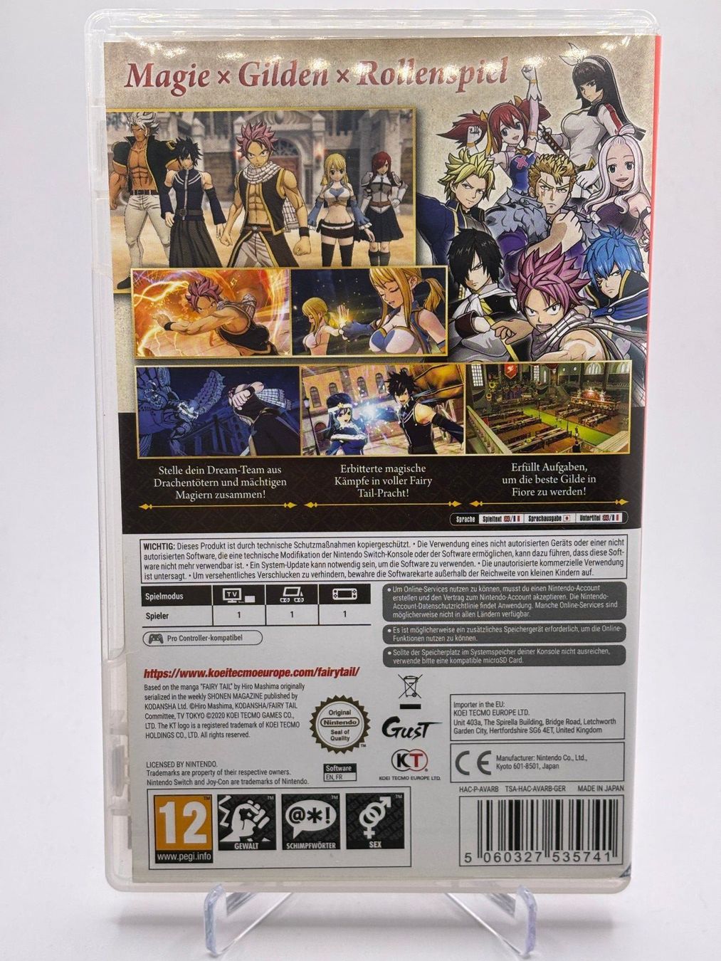 Spiele: NSW - Fairy Tail – Gebraucht aus Allschwil von Bullach 1