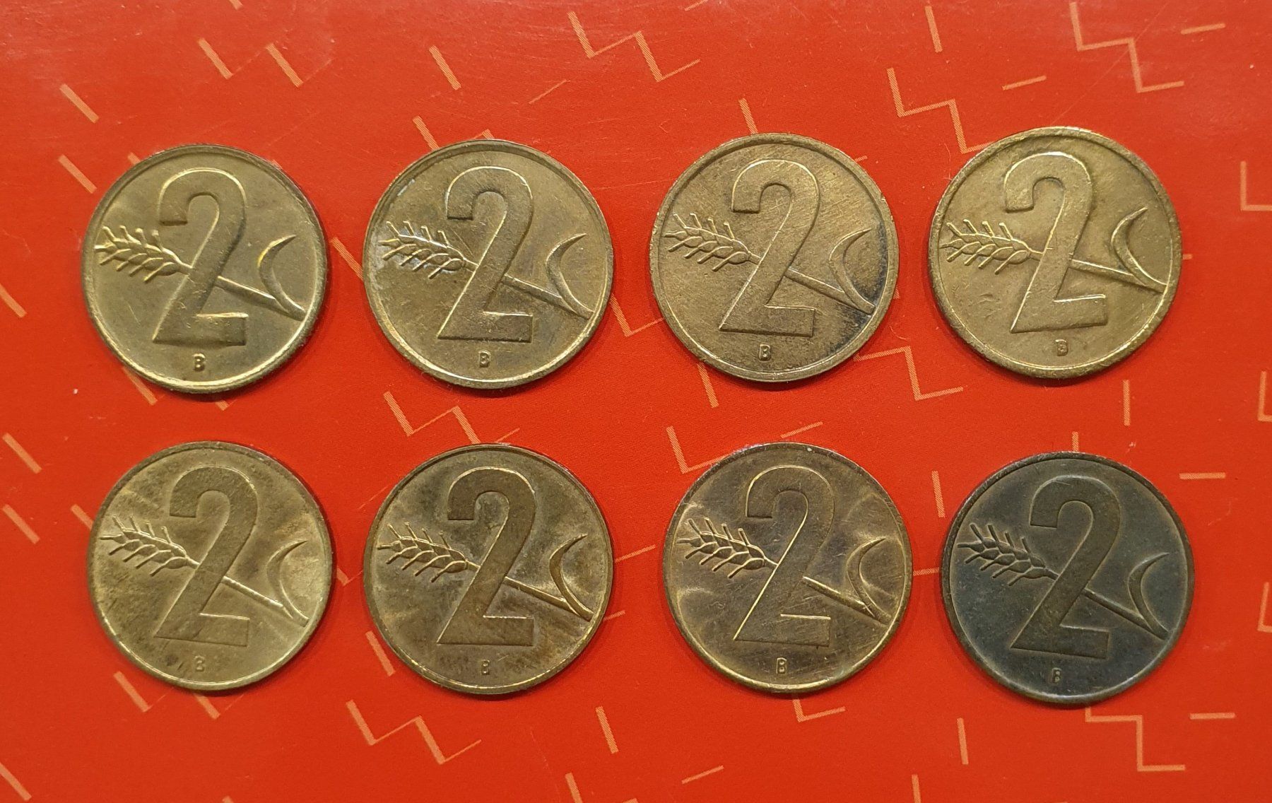 Toutes les monnaies: CH, 8 x 2 Rappen – D'occasion à Castione par Rx-stamps 1