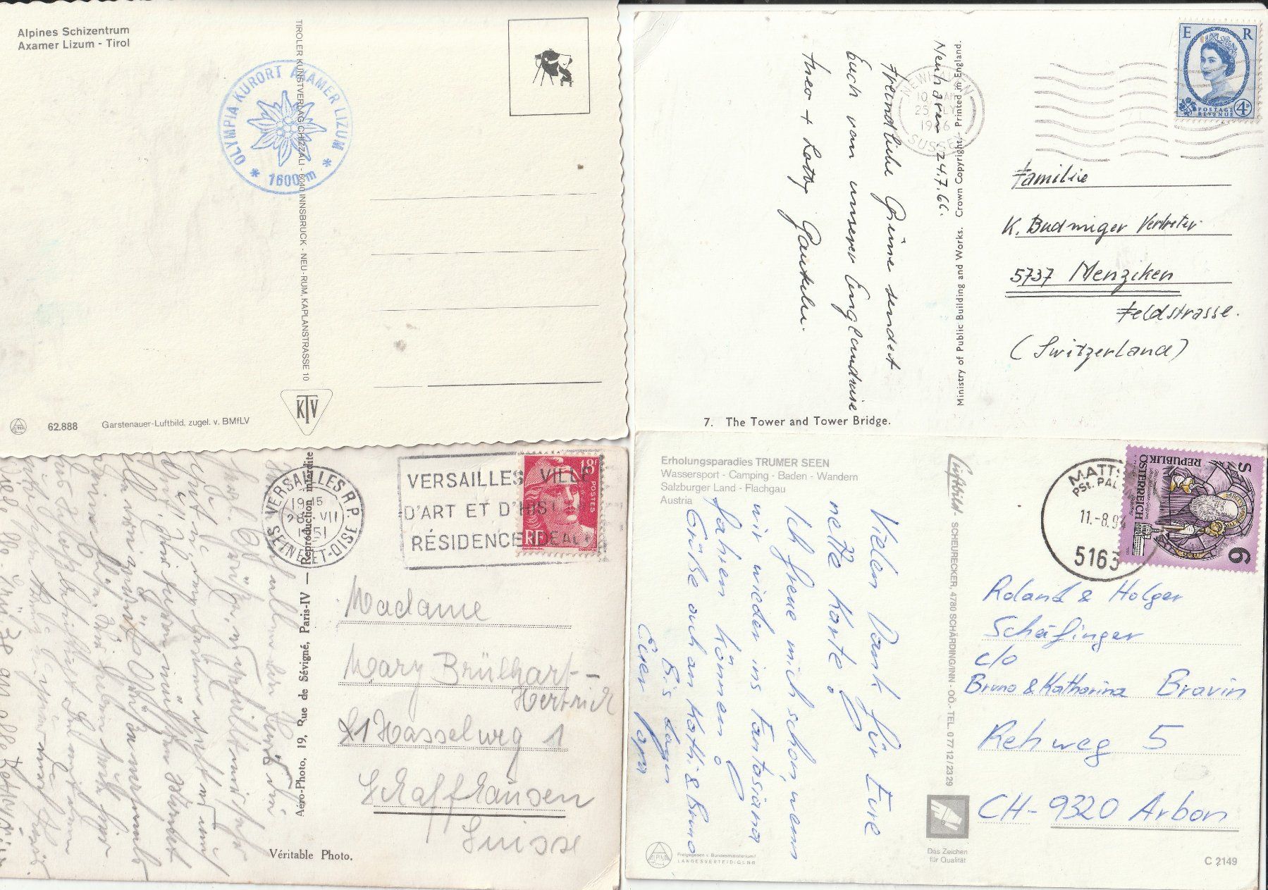 Cartoline postali: 20 Karten Weltweit – Usato da Lumbrein venduto da made02 3