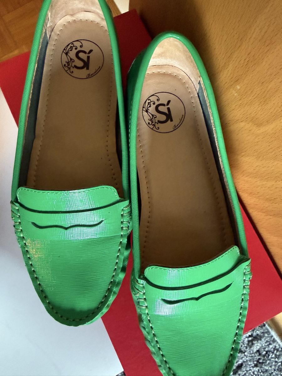 Scarpe da donna: Mokassin Grün  – Usato da Zurich venduto da Alinecnicolet 3