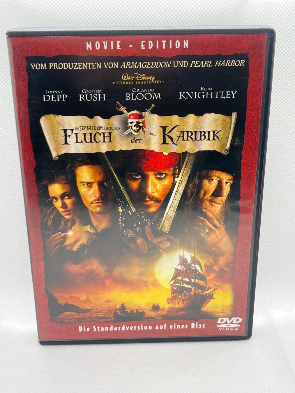 Tutti i DVDs: Fluch der Karibik - DVD - Johnny Depp – Usato da Hinterkappelen venduto da Kim1992