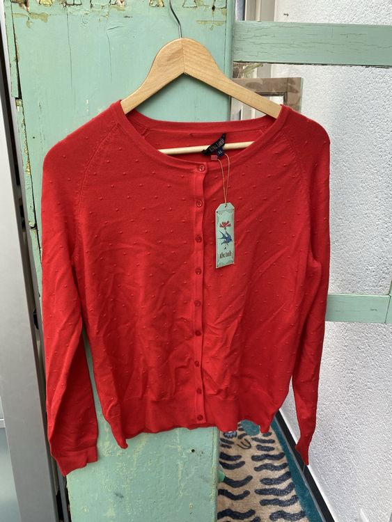 Rote Strickjacke von King Louie, Grösse XL, Neu mit Etikett (Neu und ...