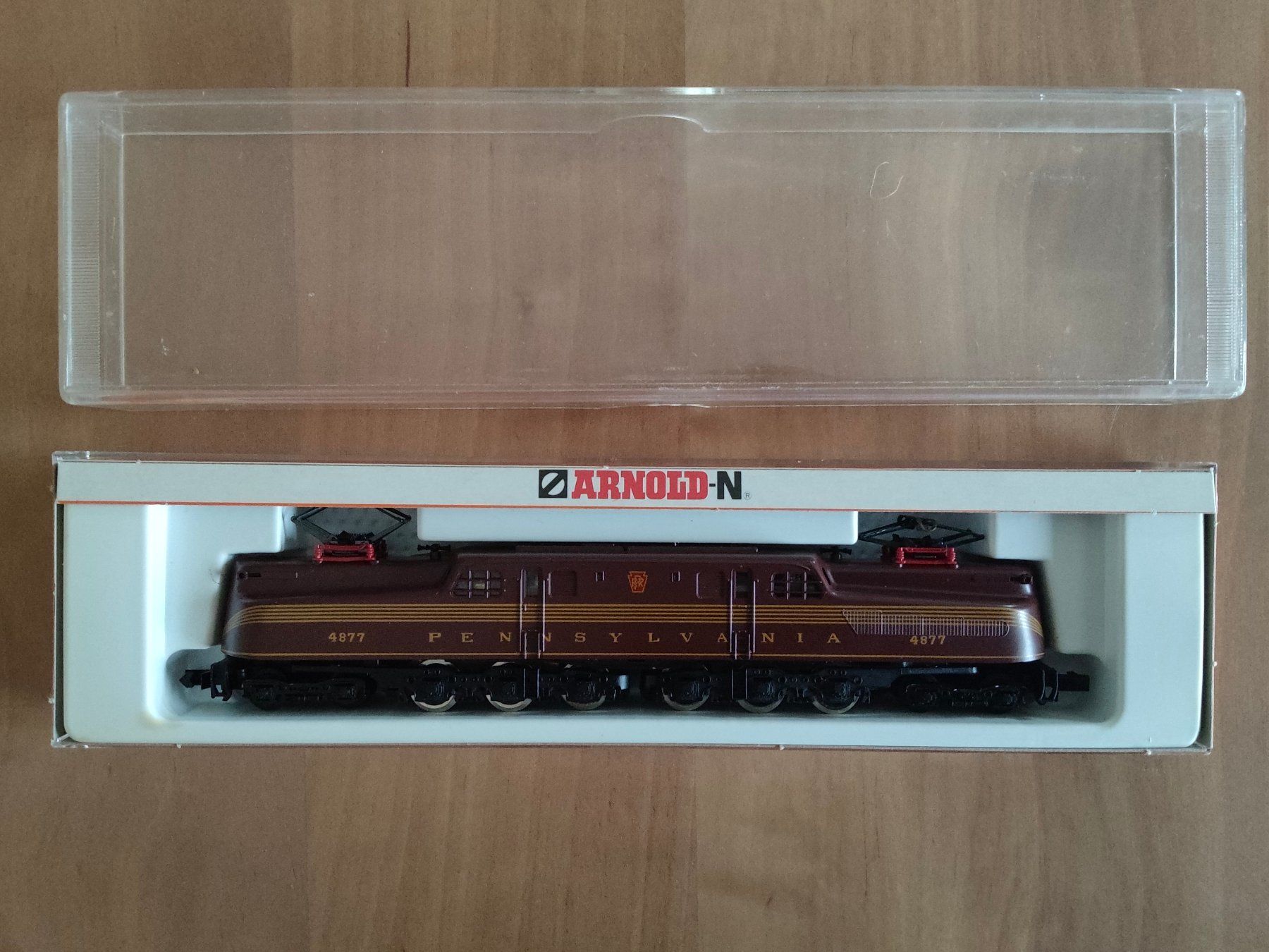 Arnold Modellini di ferrovie: Arnold 5106 PRR GG1 #4877 – Usato da Siebnen venduto da han_xck2