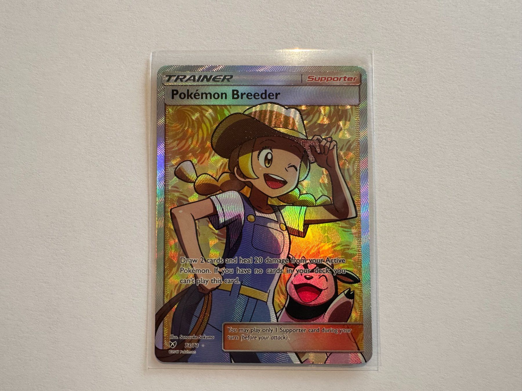 Pokémon Carte collezionabili: Trainer Pokemon Breeder Shining Legends EN – Nuovo (secondo la descrizione) da Hagendorn venduto da Pokecollectorch