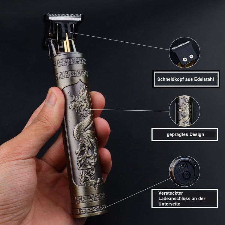 Rasier - Trimmer - cooles Design, tolle Schnitteigenschaften (Neu und ...