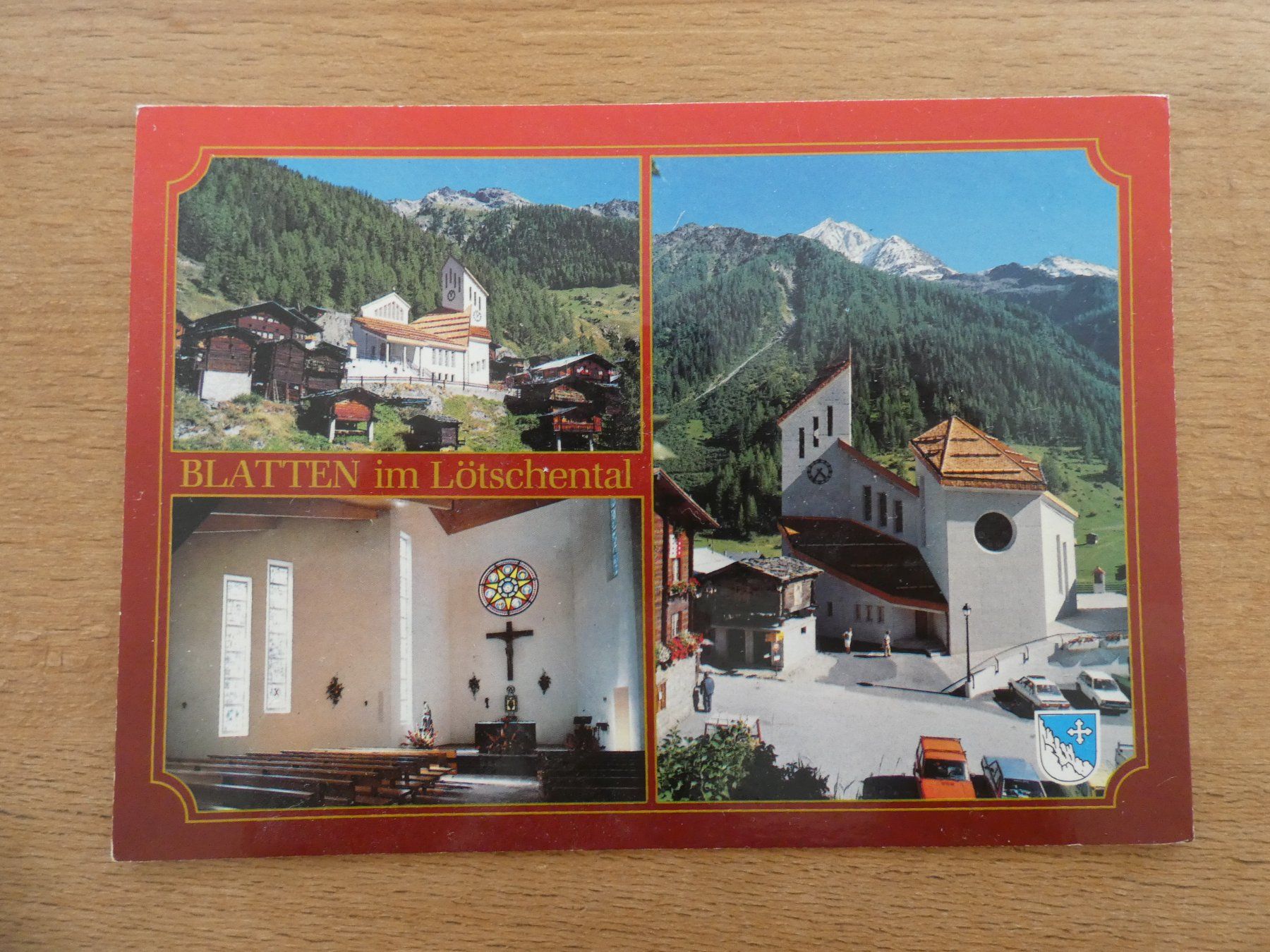 Cartoline postali: AK von BLATTEN im Lötschental 1983 – Usato da Münchwilen TG venduto da sirnmu