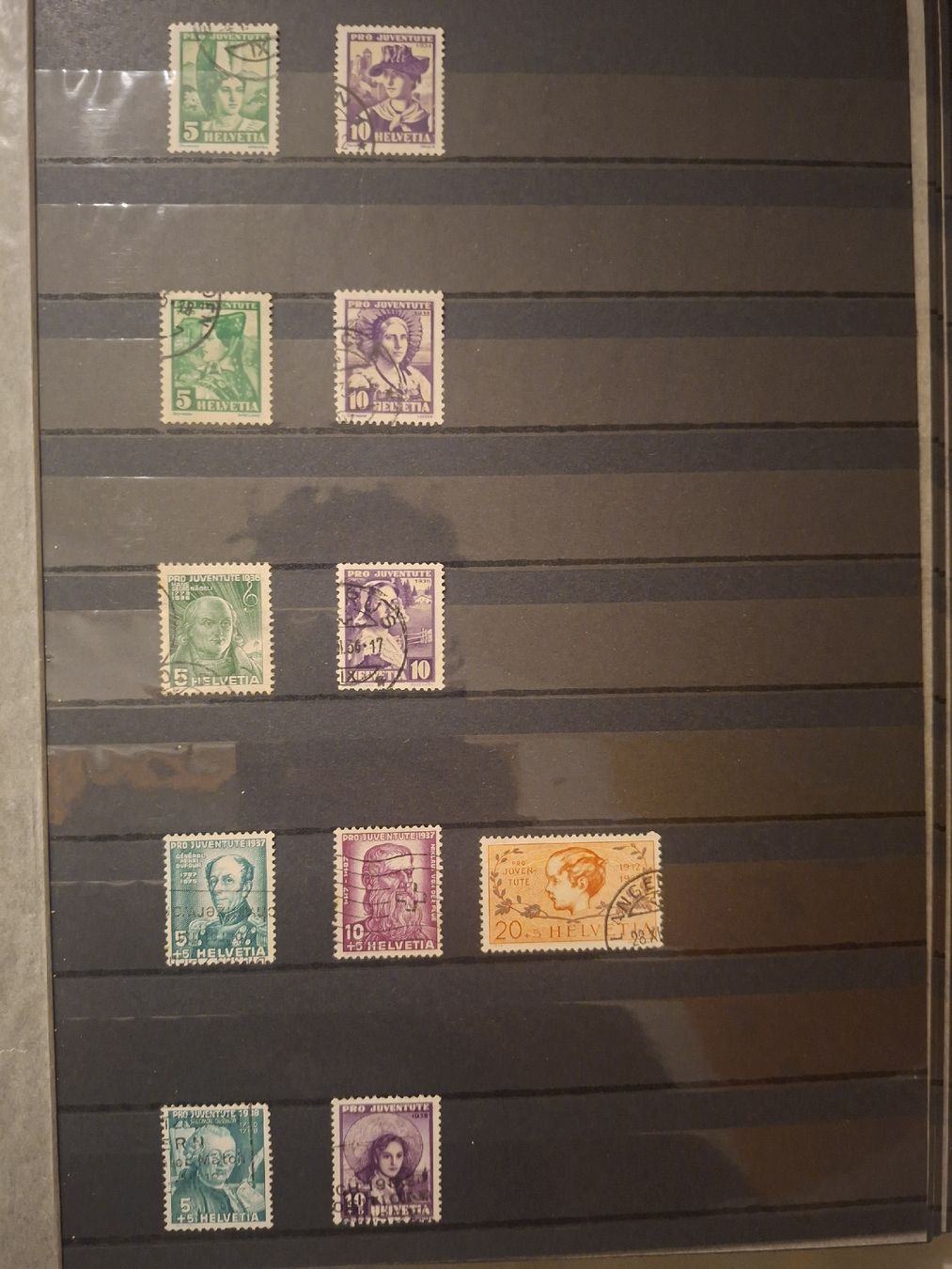 Tous les timbres: Pro Juventute Sammlung  – D'occasion à Balgach par SIMEON27 3