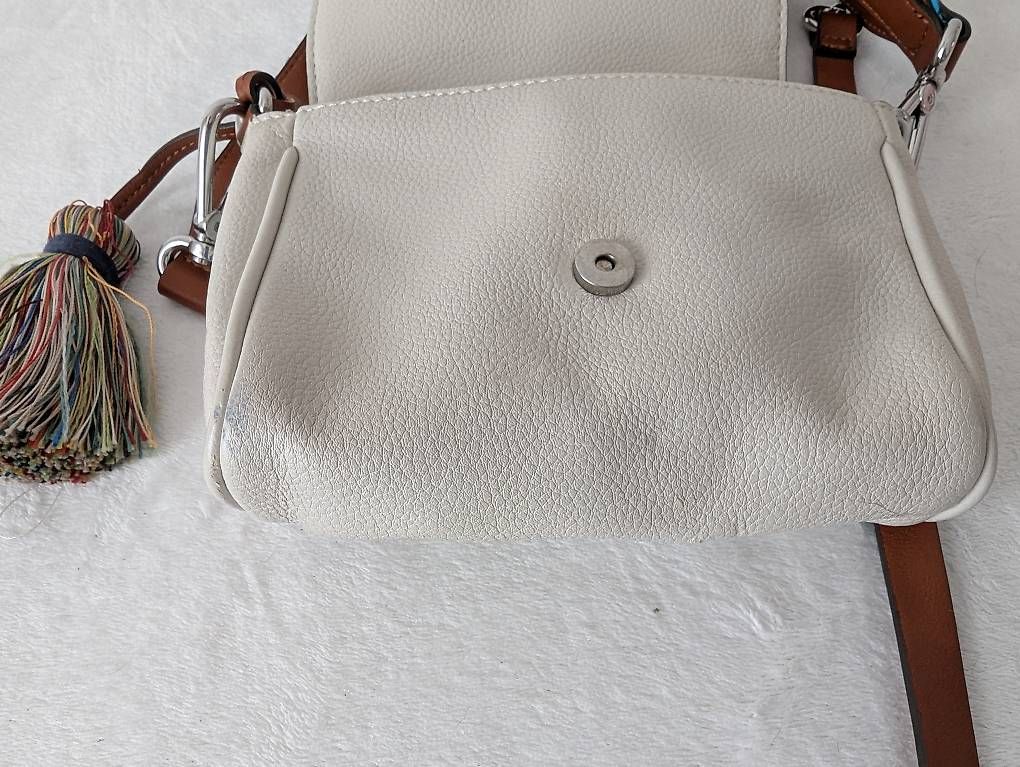 Borse da donna: Handtasche, hellgrau, Leder Optik (ESPRIT) – Usato da Zürich venduto da est_q7sj 3