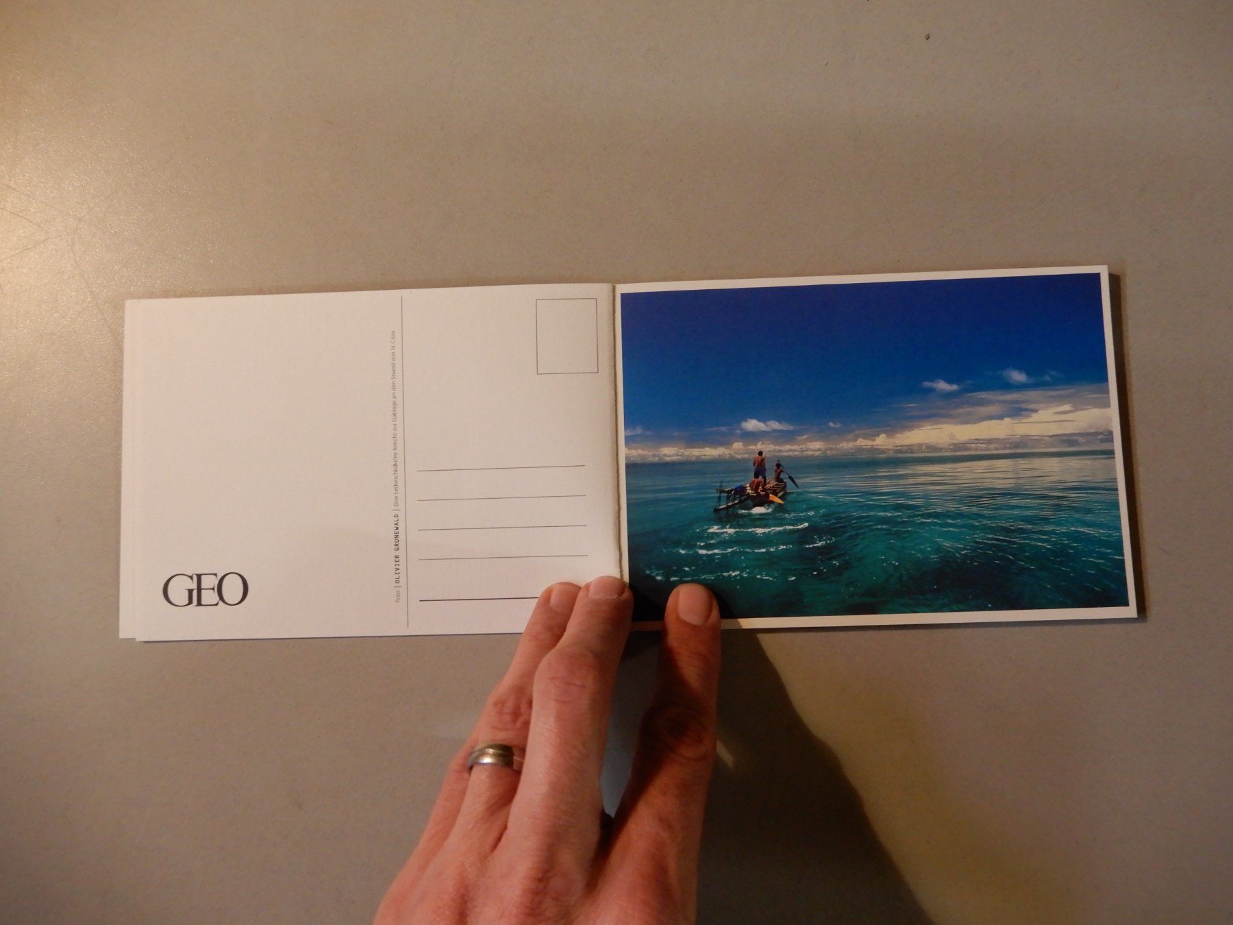 Ansichtskarten: GEO Postkarten-Set "Das Universum des Menschen" – Gebraucht aus Erstfeld von Mario_boe0 4
