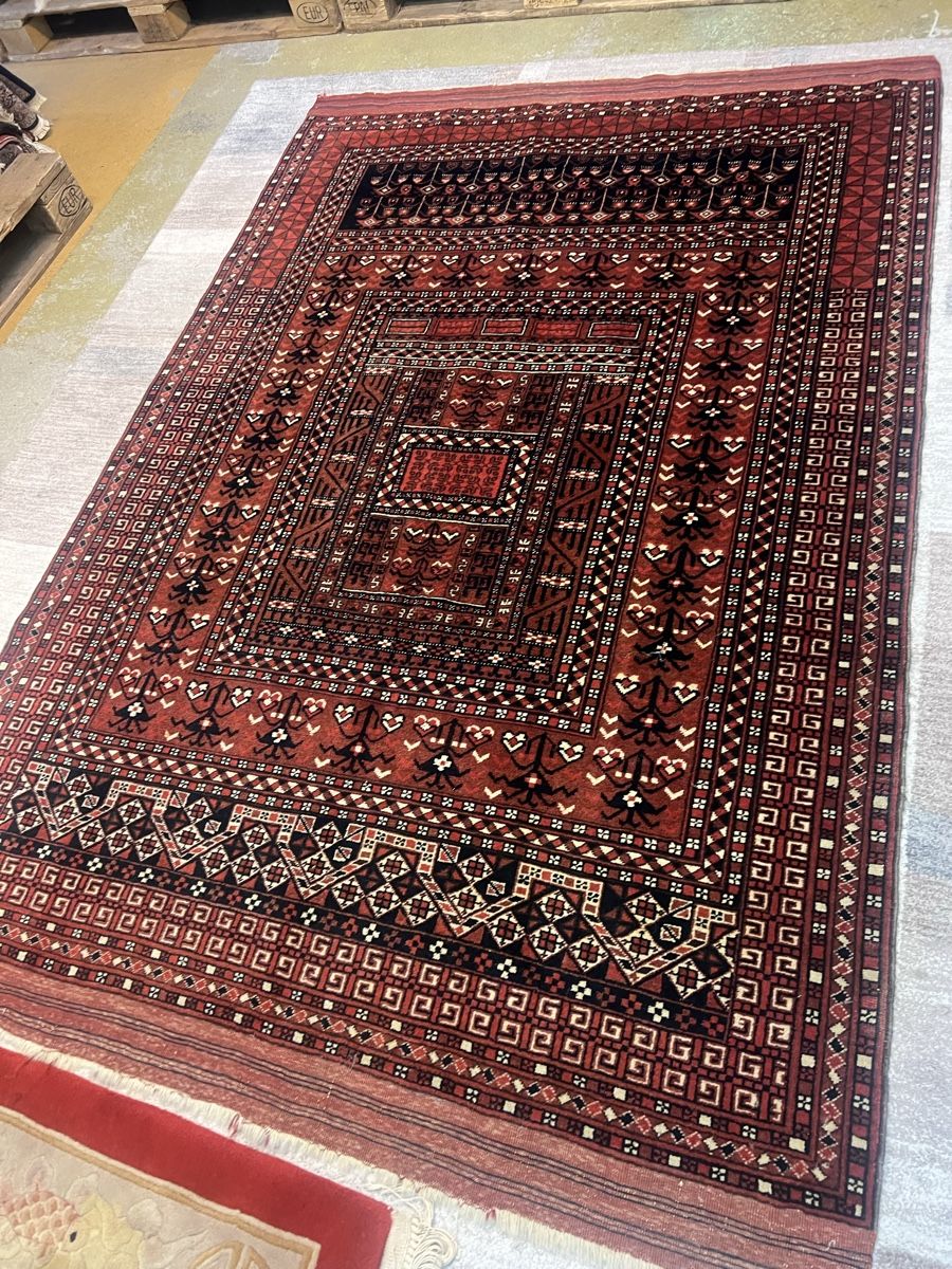 Tappeti: Schöner Afghan Sarik Orientteppich – Usato da Zürich venduto da Hemmat 1