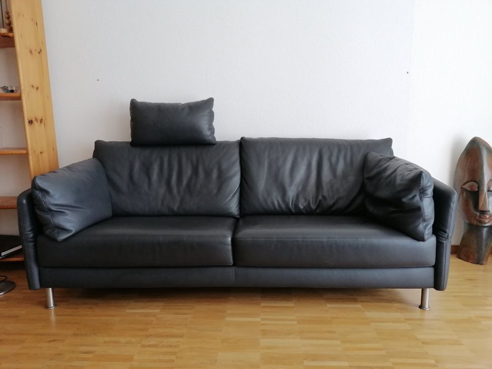 3-Sitzer-Sofa «Cielo» in Massivleder von Intertime Schweiz (Gebraucht ...