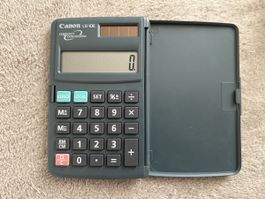 Canon LS-10E Taschenrechner mit Schutzhülle