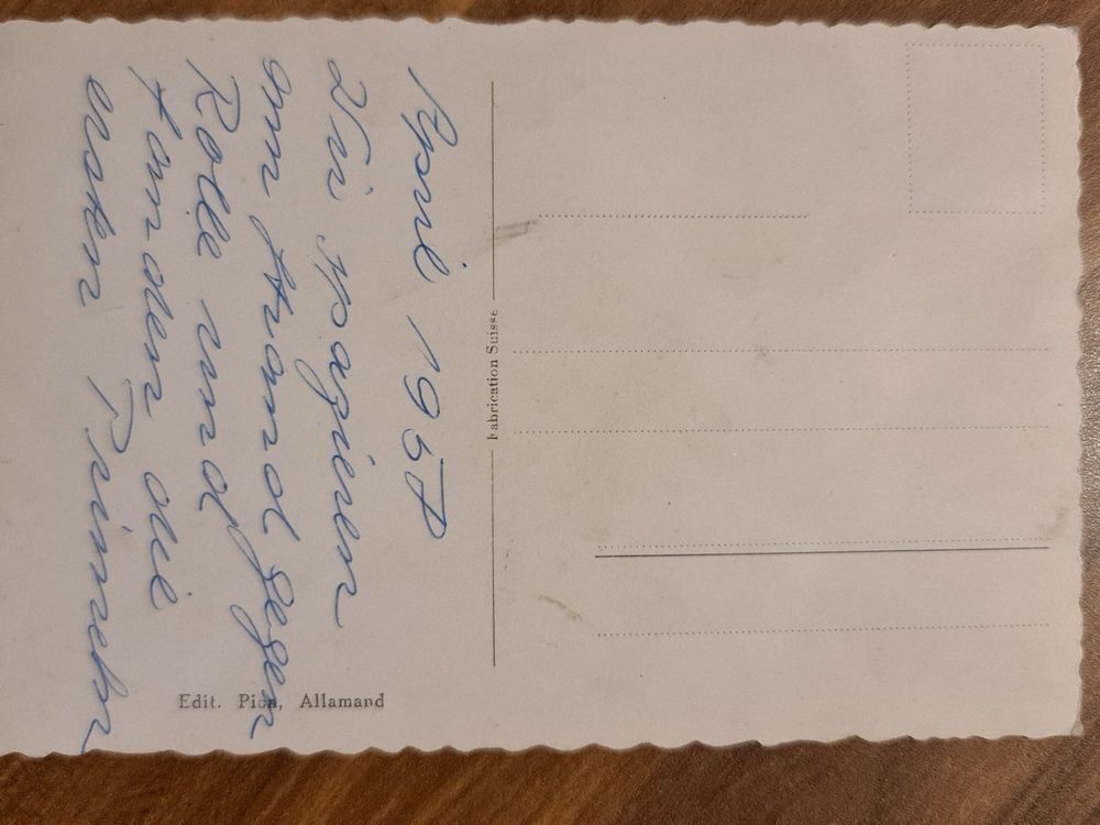 Cartoline postali: Ansichtskarte Allaman 1958 – Nuovo e nell'imballaggio originale da Dintikon venduto da Vexi 1
