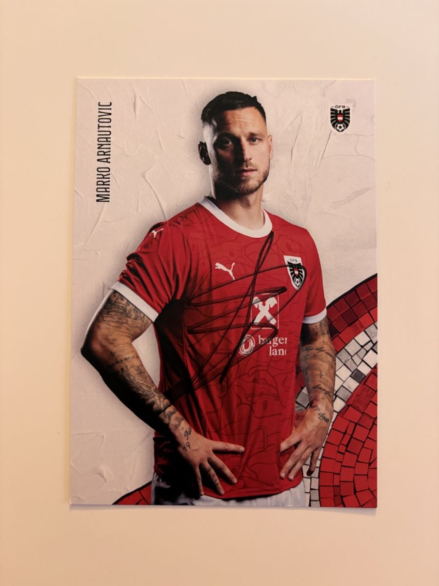 Autogramme: Marko Arnautovic Original Autogramm – Gebraucht aus niederbipp von LaHabana1