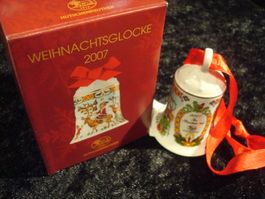Weihnachtsglocke 2007 Hutschenreuther