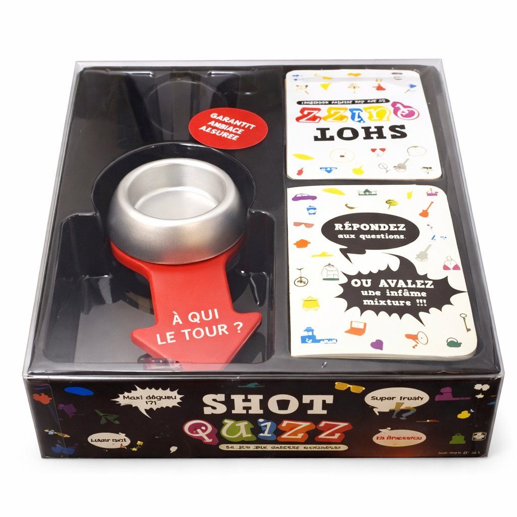 Giochi: Shot Quiz Alkohol Spiel – Nuovo (secondo la descrizione) da Fully venduto da VaneaSelection 2