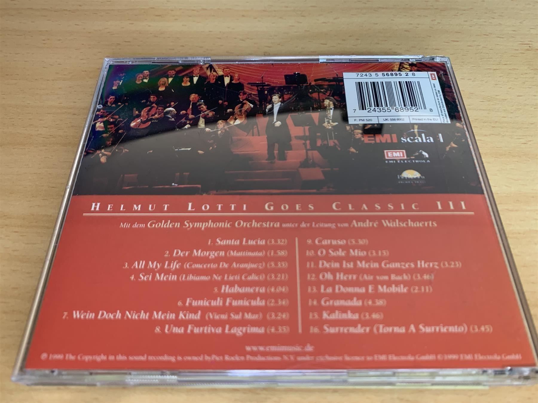 CD: Helmut Lotti Goes Classic III – Usato da Rikon im Tösstal venduto da Alpenmutz 1