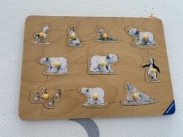 Holzpuzzle Tiere Ravensburger guter Zustand